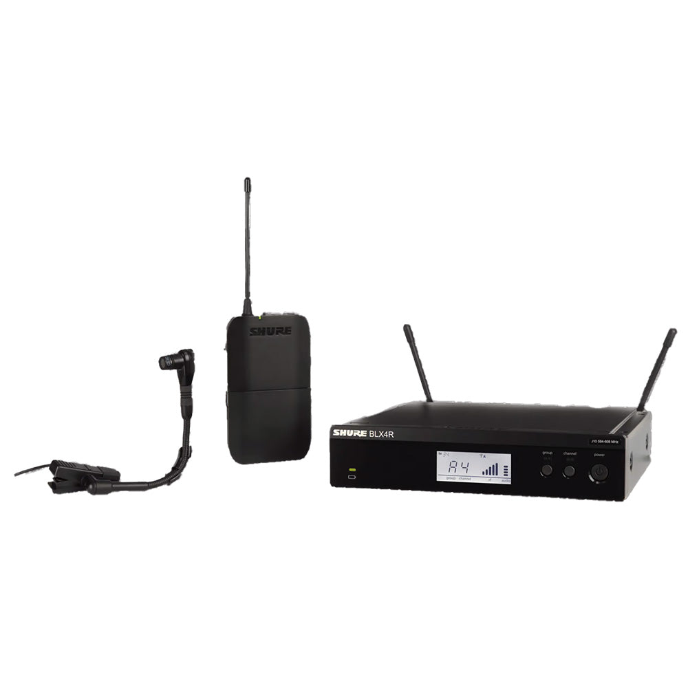 Shure Zender Rack Shure BLX14R/B98-J11 Wireless Rack-Mount Instrument System