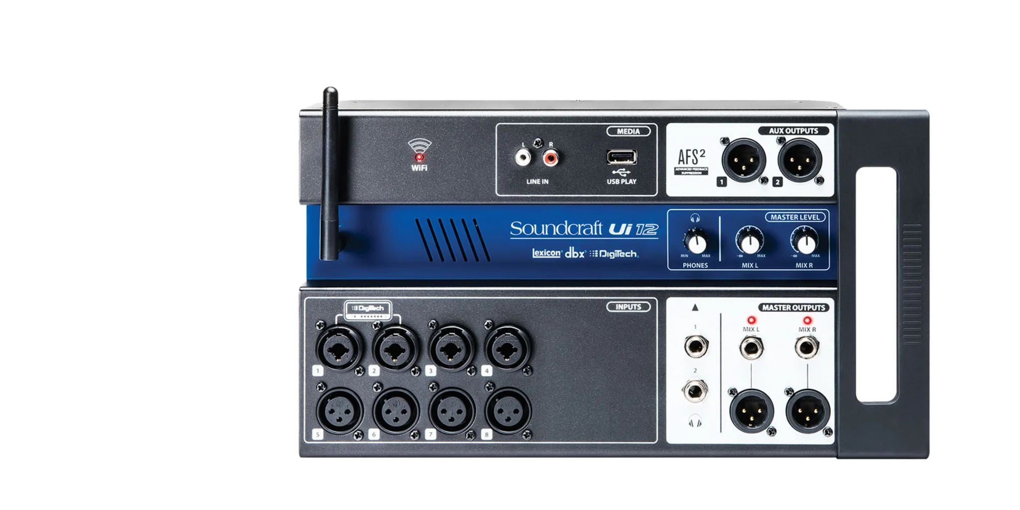 Soundcraft Ui12 12-Channel Digital Mixer with Wireless Control