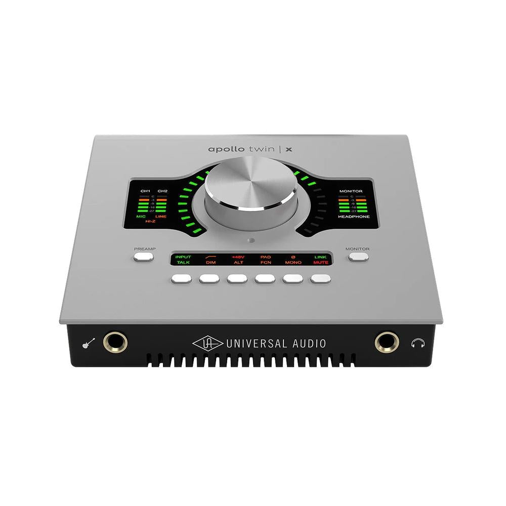 Universal Audio Apollo Twin X QUAD Core Audio Interface with Thunderbolt 3 for Mac