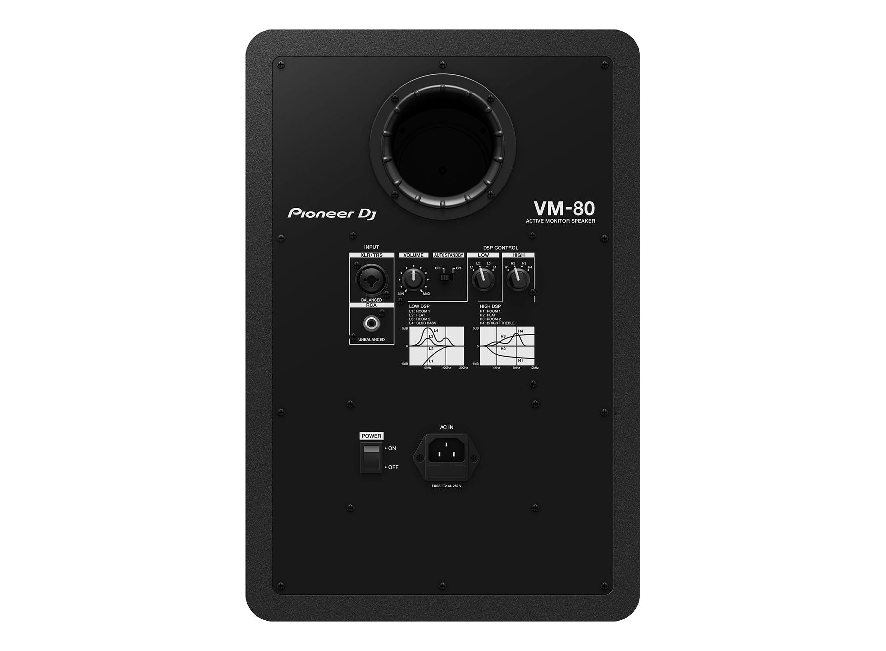 Pioneer VM-80 8in Active Monitor Speaker